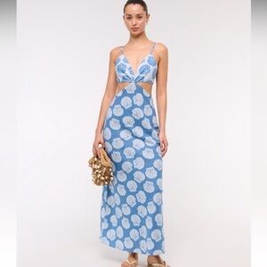 Julia slip cut out dress